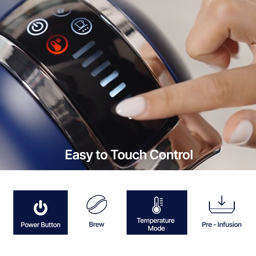 Azure Coffee Machine + Pods