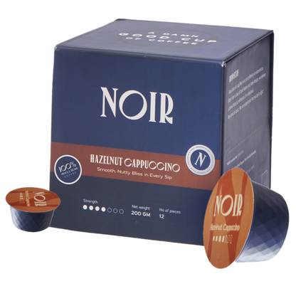 Hazelnut Cappuccino Pods – Experience NOIR